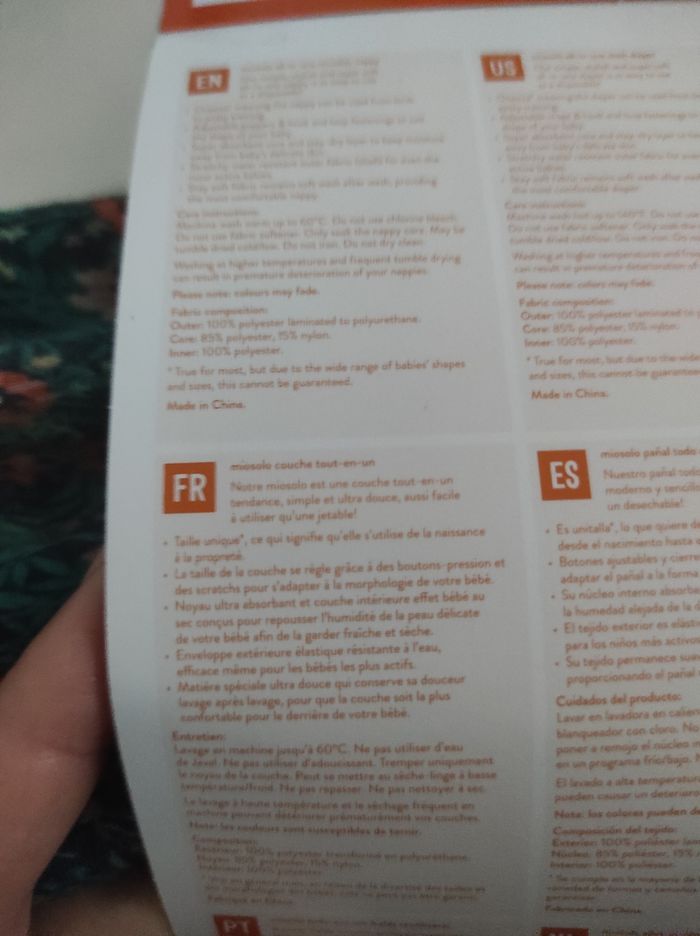 Couches lavables bambino Taille unique - photo numéro 8
