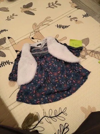 Ensemble robe gilet