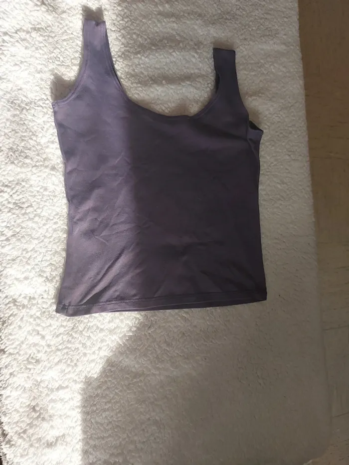 Debardeur prune extensible - photo numéro 2