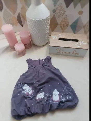 Robe doublé coton 6 mois