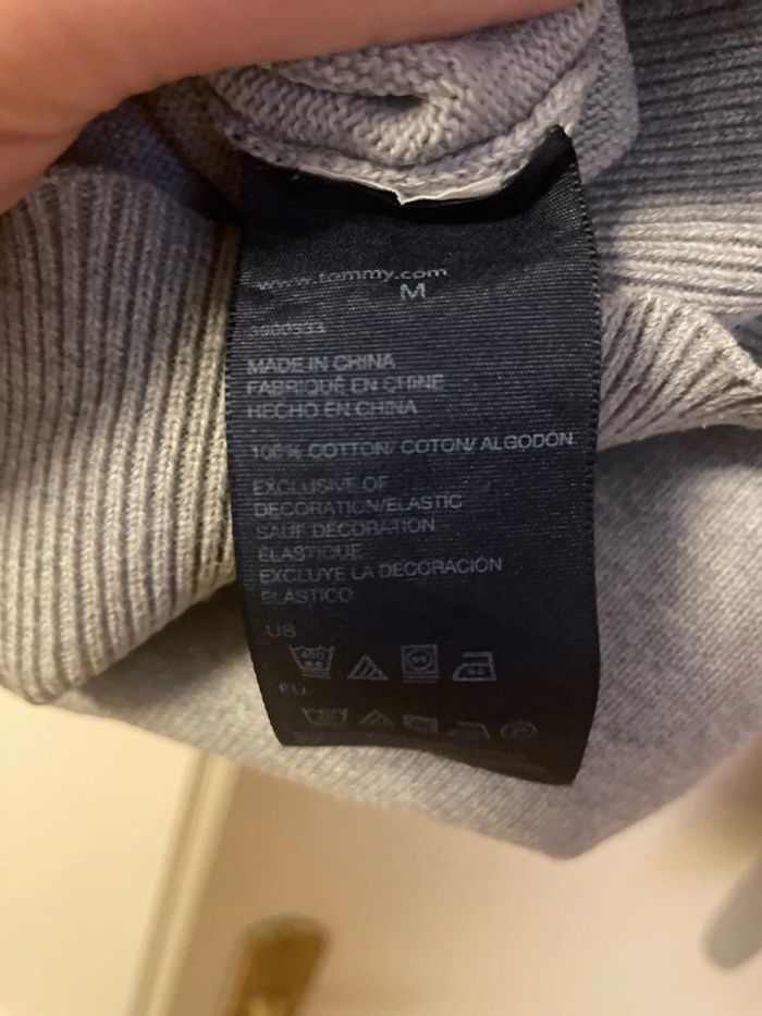 Pull 3/4 zip Tommy Hilfiger - photo numéro 4