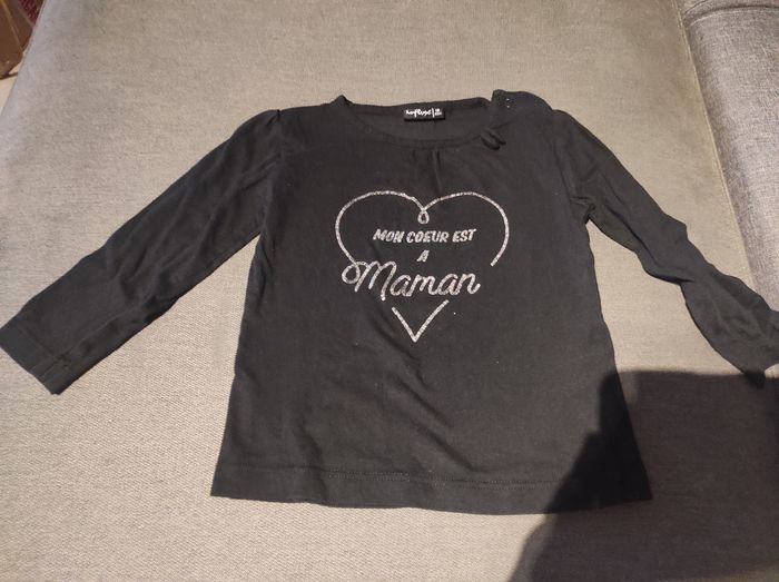 Tee shirt bébé fille 18 mois