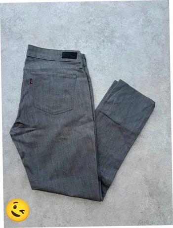 Jeans Levi's demi curve W34 FR44 coupe skinny gris Femme women pan587b