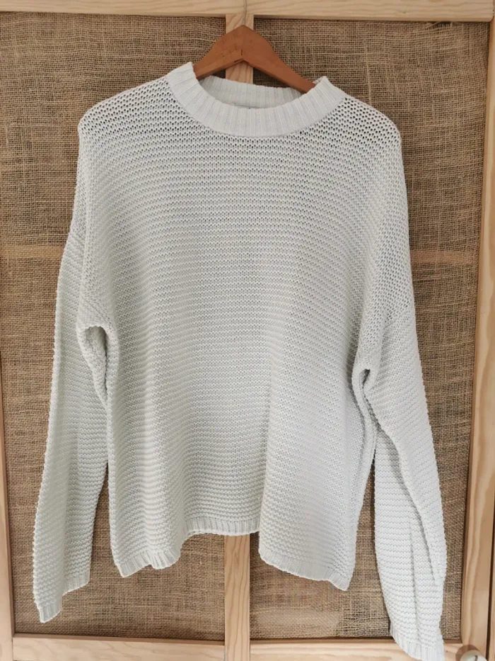 Pull grosse maille