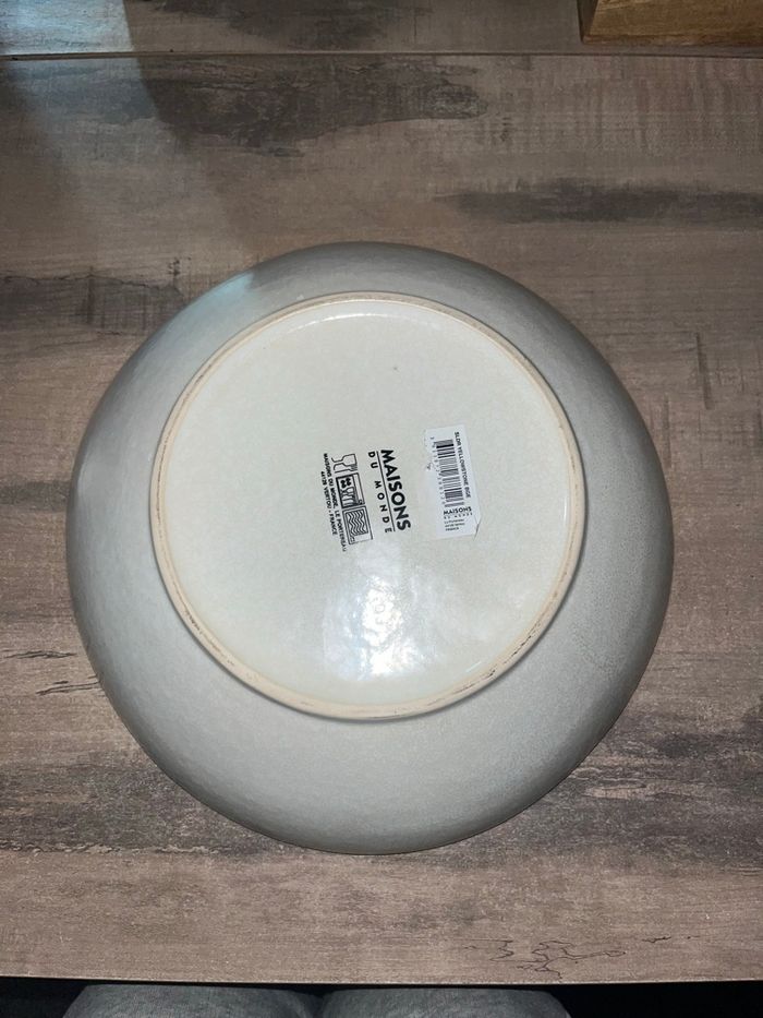 Lots de 2 assiettes creuse maison du monde - photo numéro 5