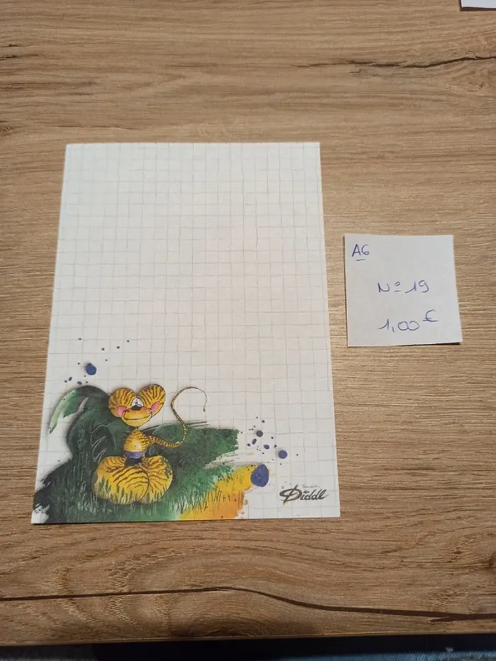 Feuille Diddl A6 19 1,00€