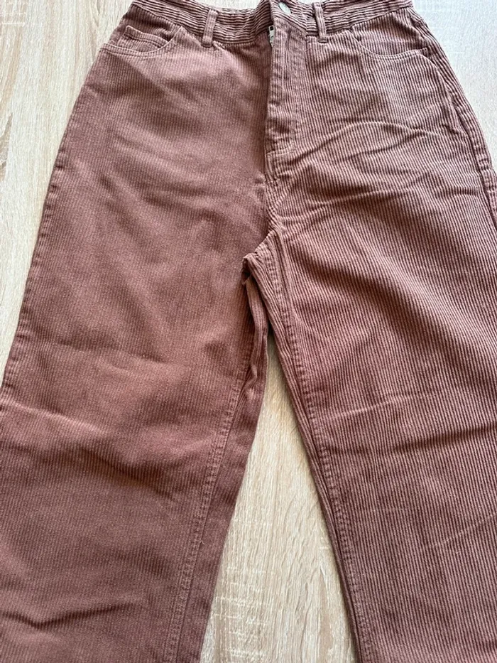 Pantalon marron à velours - photo numéro 2