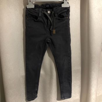Pantalon strech skinny gris 4 ans Kiabi