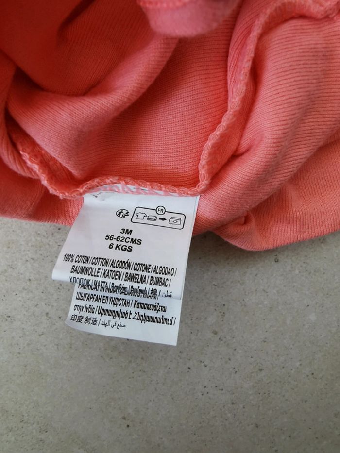 Bodies manche courte 3 mois - photo numéro 2