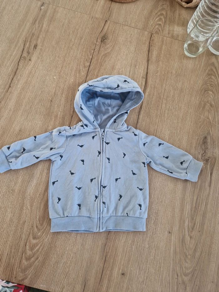 Gilet à capuche