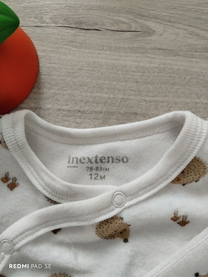 Pyjama bébé Hérisson - photo numéro 2