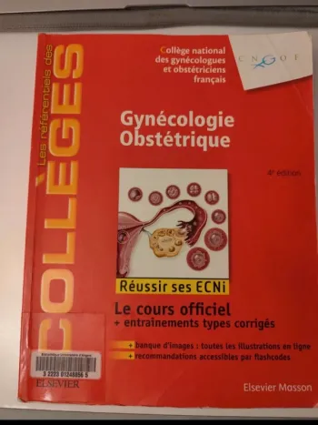 Référentiel de l'étudiant en médecine - Gynécologie Obstétrique (4e édition)