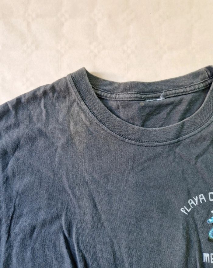 VINTAGE – T-shirt Souvenir Mexico – Taille M – Style Summer / Tequila - photo numéro 9