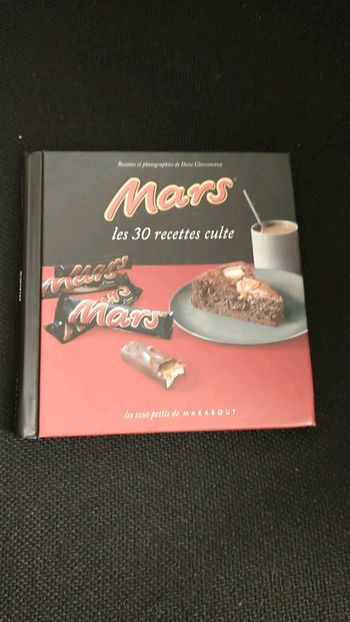 Livre de recettes 30 recettes cultes avec des mars