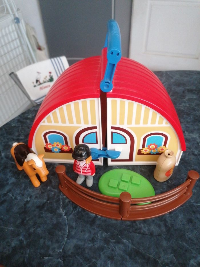 Centre équestre playmobil 123 - photo numéro 2