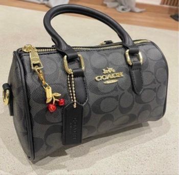 Sac coach Rowan noir 