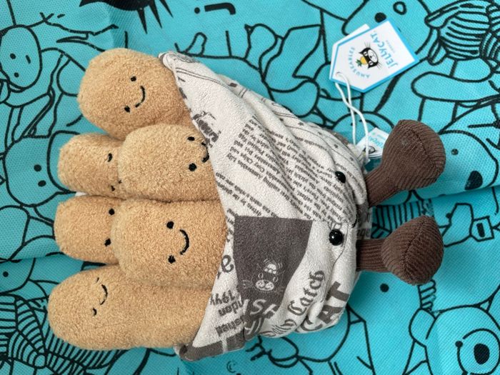 Peluche Jellycat Fish And Chips We Are Cosy Chips - photo numéro 7