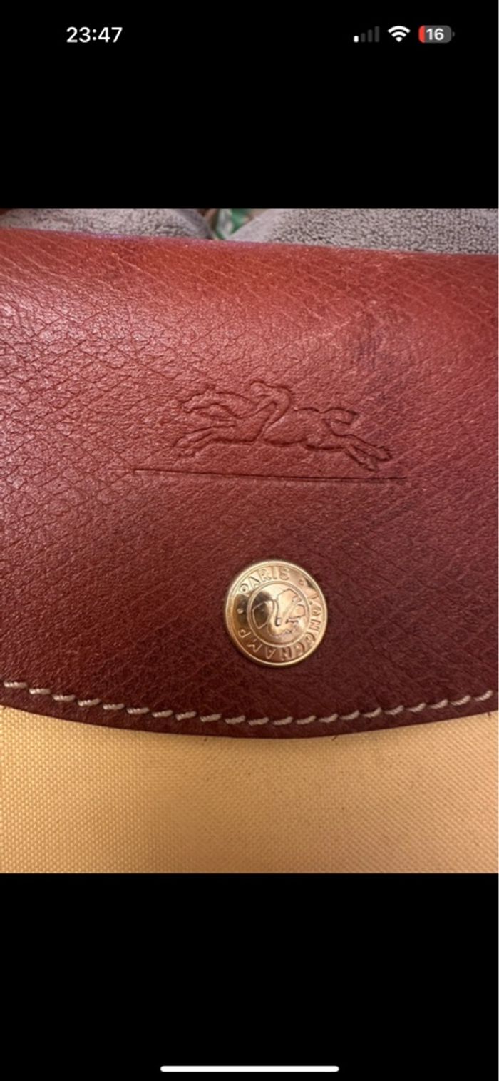 Sac Longchamp jaune - photo numéro 10