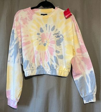 Pull court oversize tie and dye Kiabi taille S neuf et étiqueté