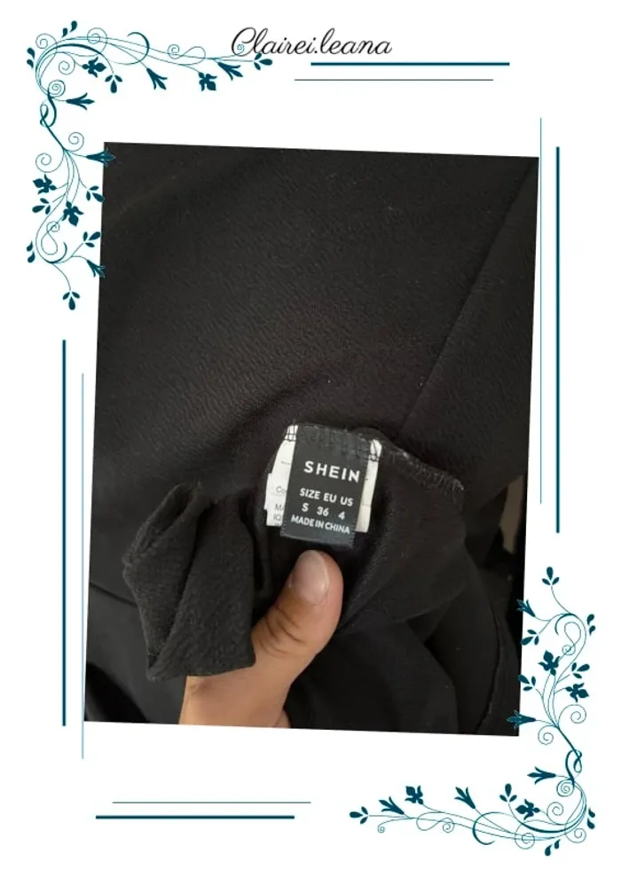 🛑robe noir🛑T.36 - photo numéro 5