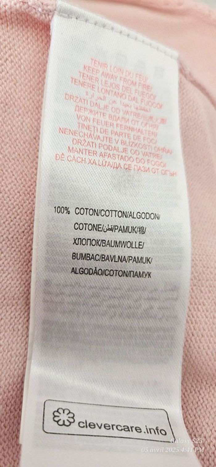 Boléro rose pâle, 10A, sgmj - photo numéro 4