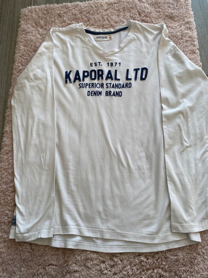 Teeshirt manches longues taille M Kaporal