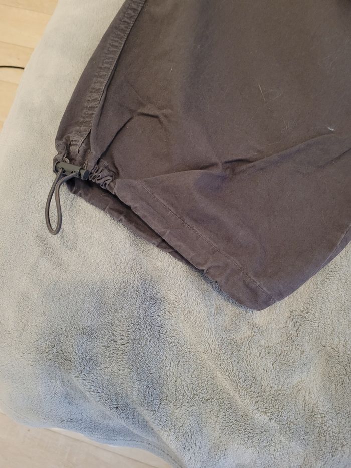 Pantalon gris large Stradivarius 34 - photo numéro 2