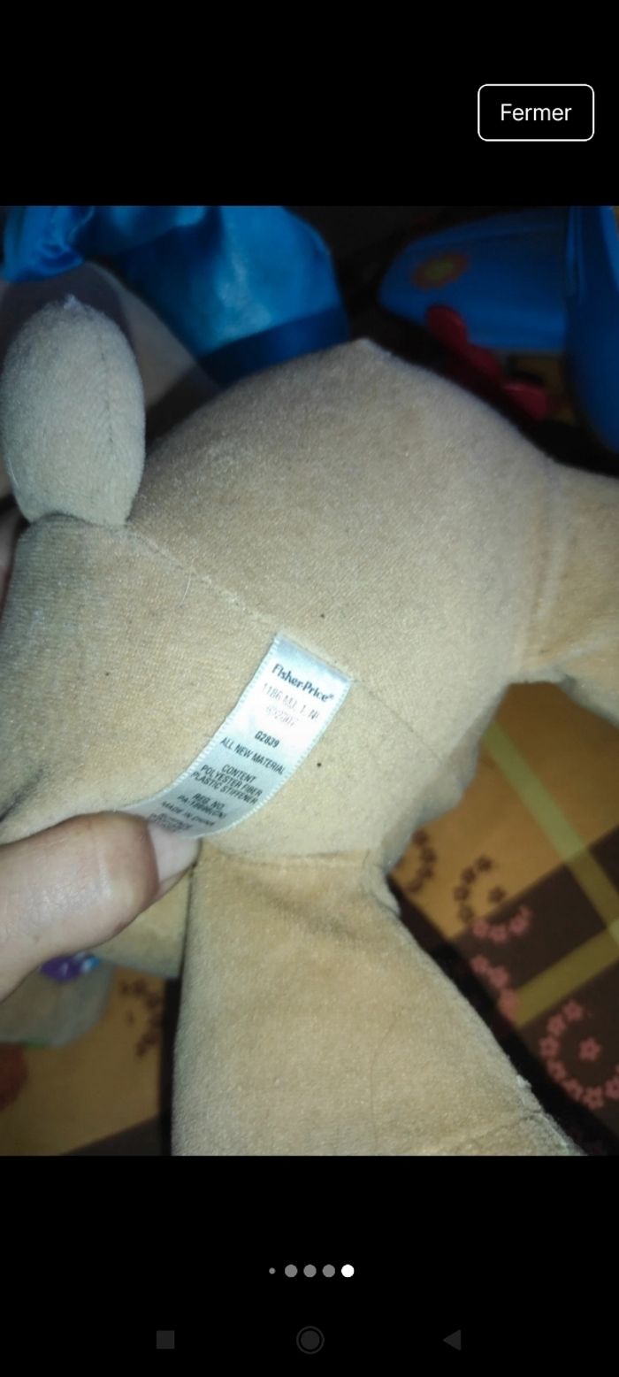 Peluche musicale j39 - photo numéro 6