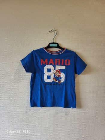 Tee-shirt manches courtes Mario