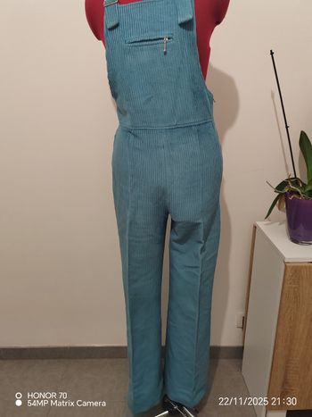 Salopetteen velours vintage