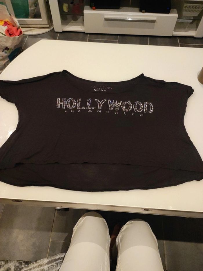 Tee shirt sequins Hollywood large - photo numéro 2