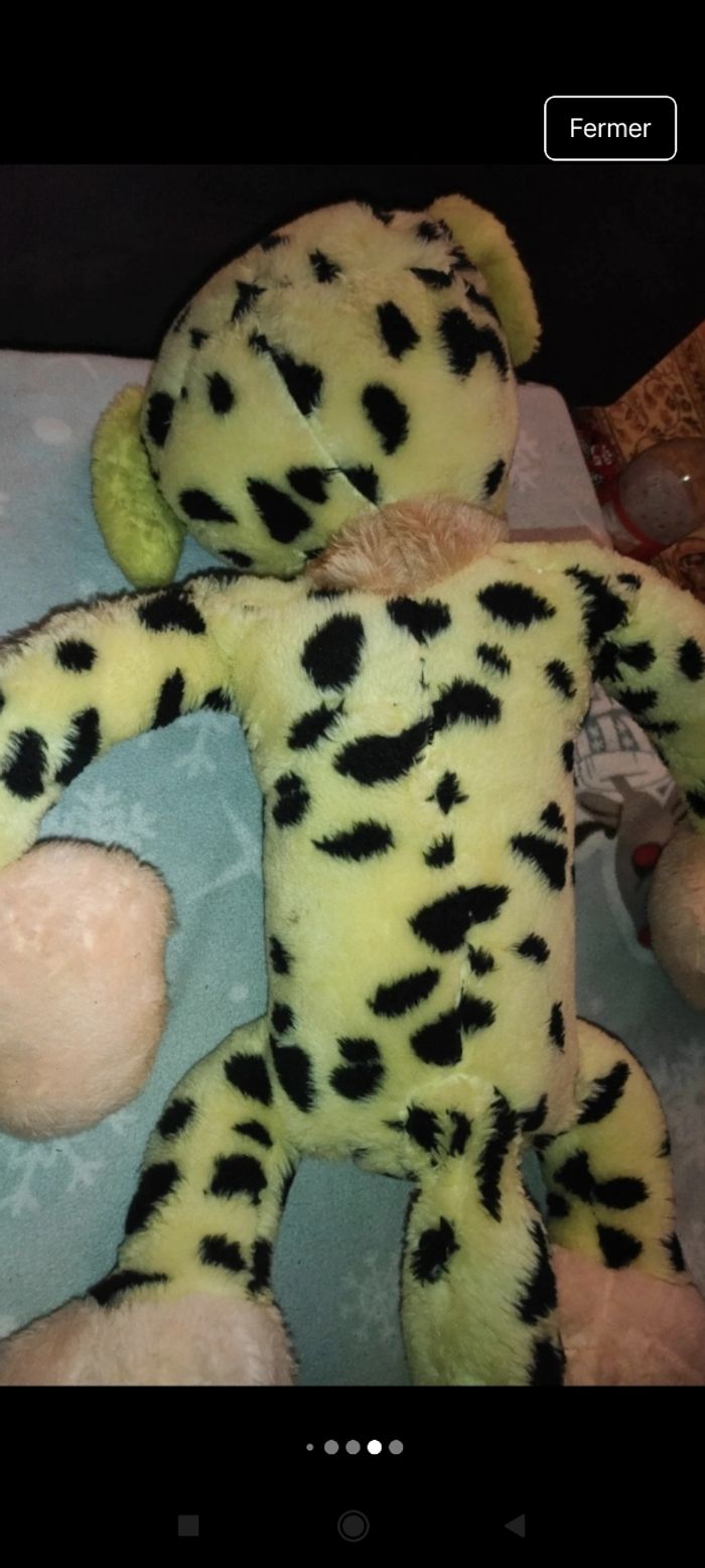 Très belle et grande peluche Marsupilami p4 - photo numéro 7