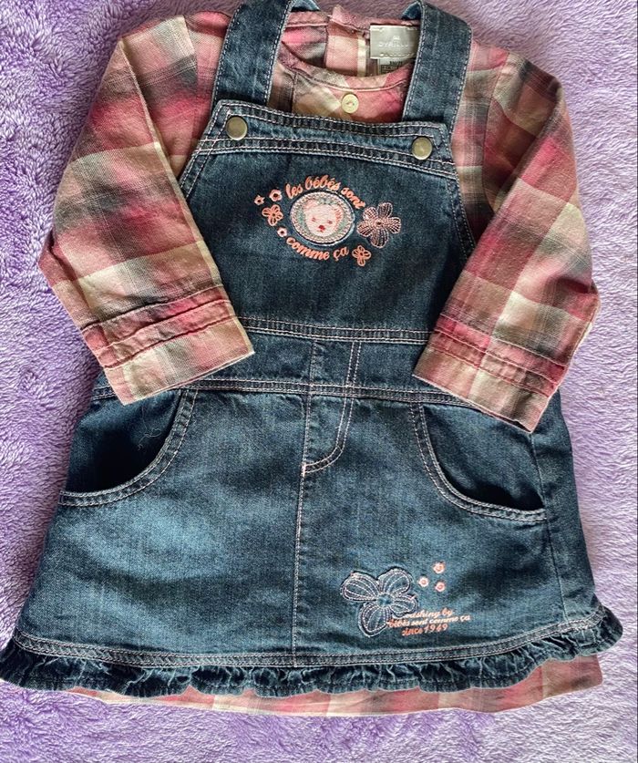 lot 7 articles bébé fille t. 9 mois - photo numéro 9