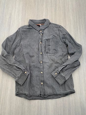 Chemise façon jeans