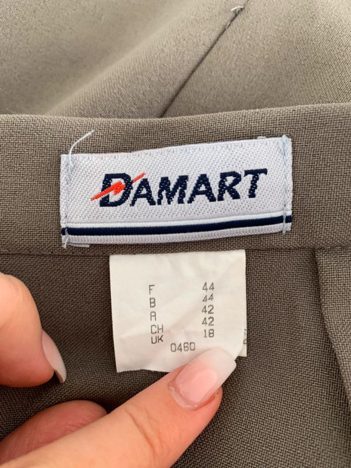 Jupe crayon greige gris beige Damart T40 L - photo numéro 5