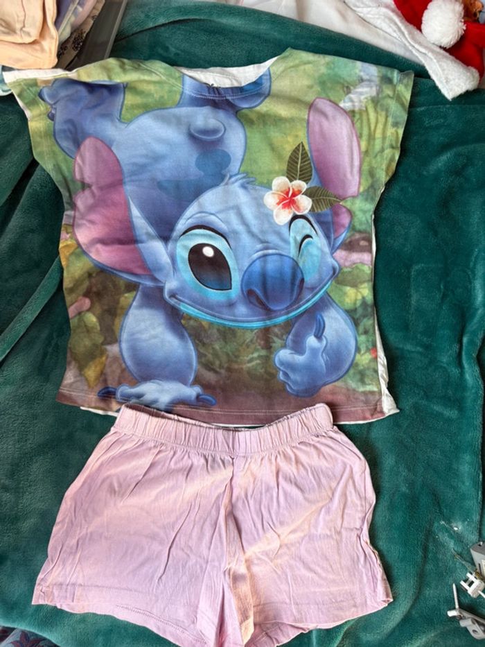 Pyjashort 5-6 ans stitch