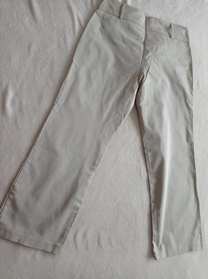 Pantalon droit beige , Shesan 42 - photo numéro 5