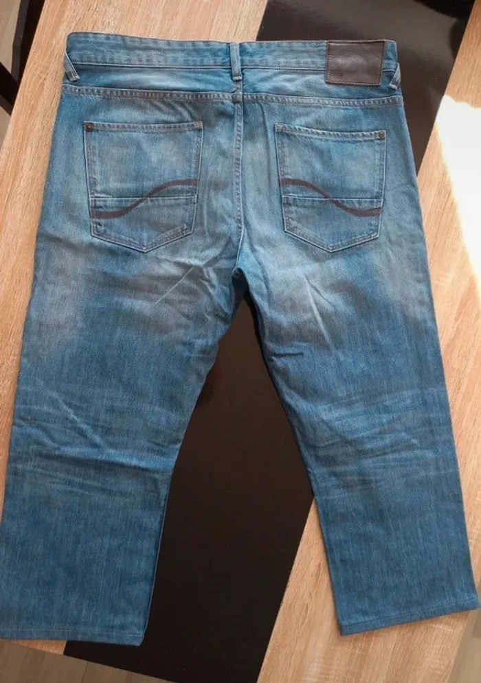 Panta-court en jeans homme Celio T.46/48  L.3/4 - photo numéro 6