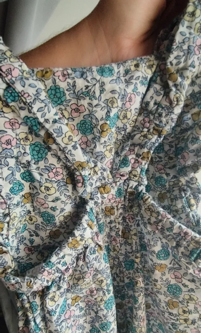 Combinaison pantalon fille Zara liberty - photo numéro 3