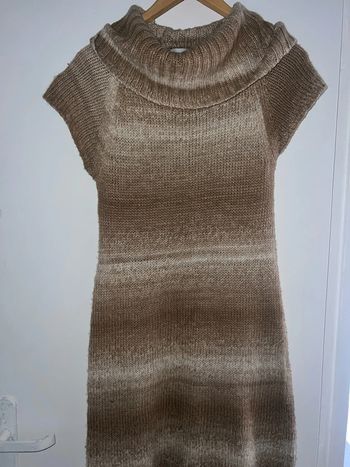 Robe pull sans manche