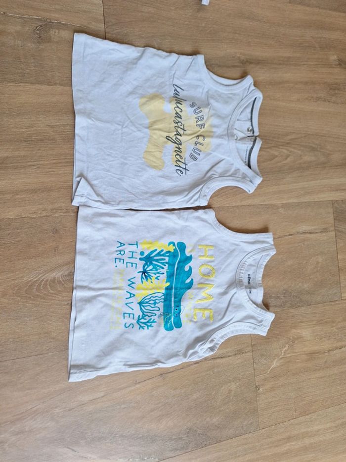 Lot shorts T-shirt 12 mois - photo numéro 7