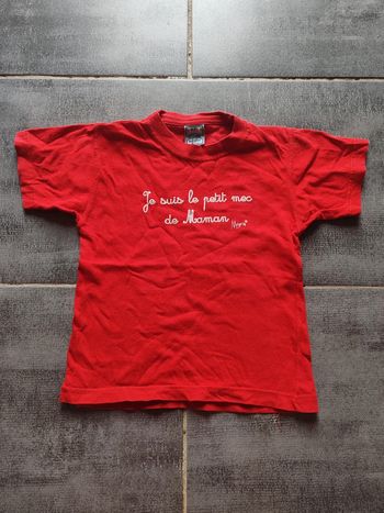 Tee shirt t'chit'cho 4 ans