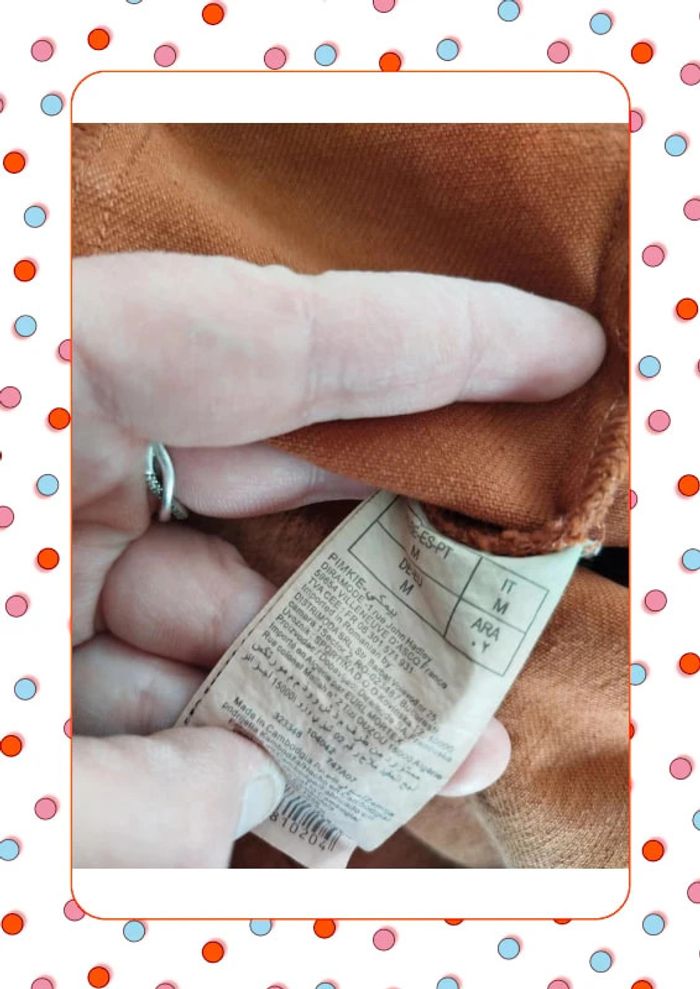 Veste denim marron - photo numéro 4