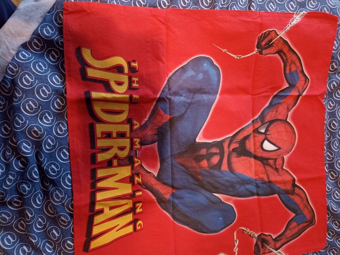 Housse couette et coussin spiderman - photo numéro 3