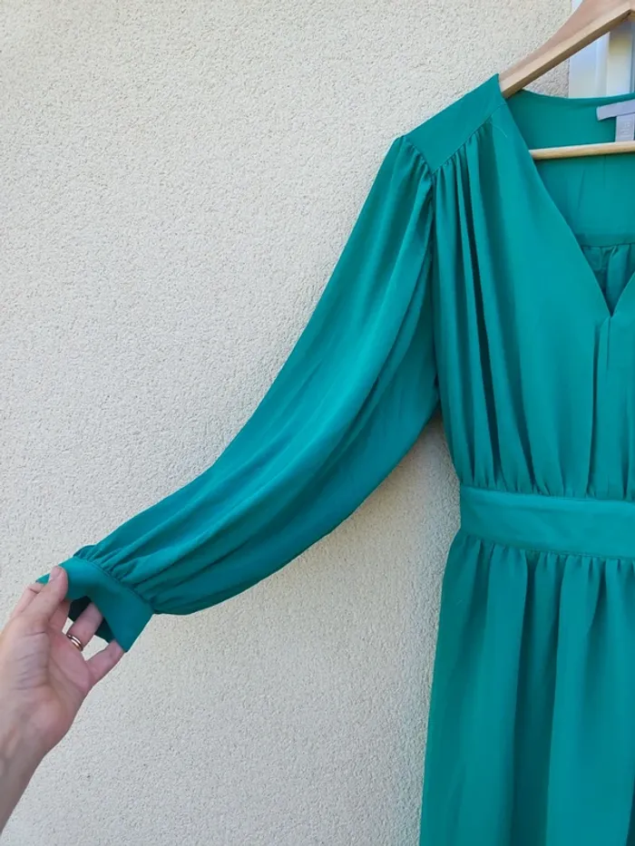 Robe vert sauge - photo numéro 2