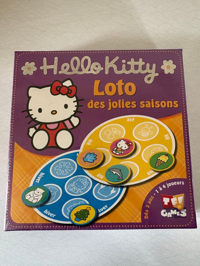 Jeu du loto hello kitty - photo numéro 1