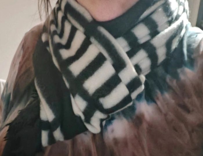 Grosse écharpe d'hiver