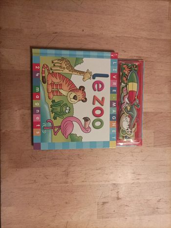 Livre magnets le zoo