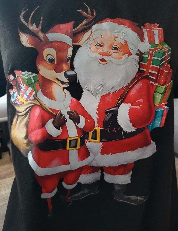 Tee-shirt Noël taille 44 46 - photo numéro 2