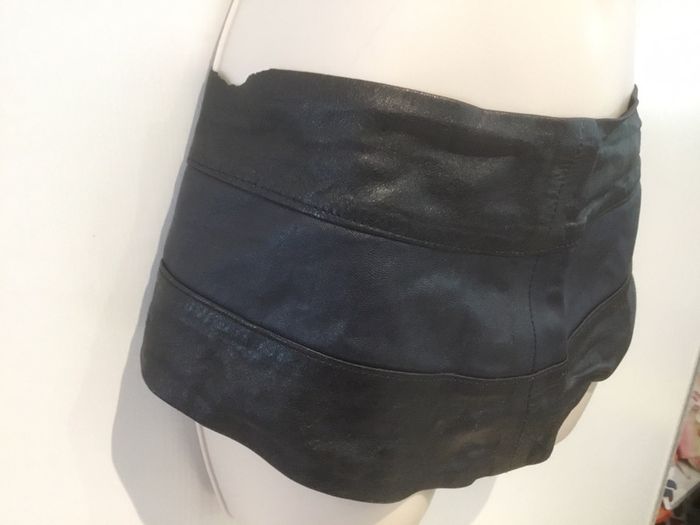 Ceinture vintage en cuir petit M - photo numéro 6
